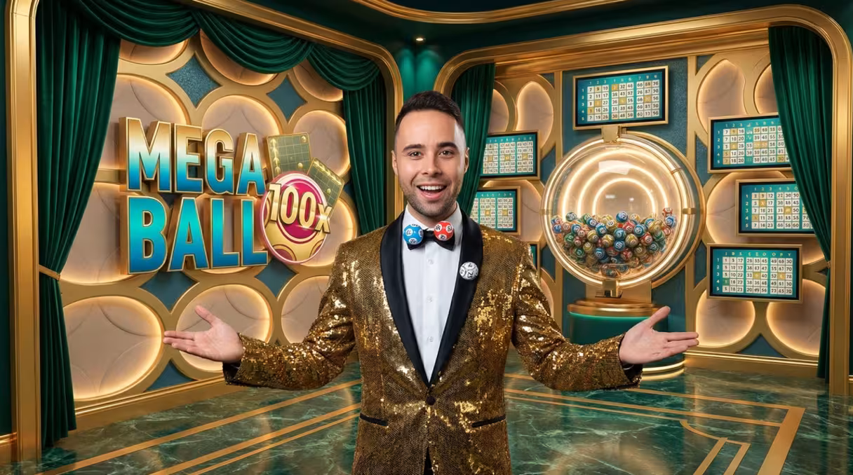 Mega Ball: anteprima del gioco live